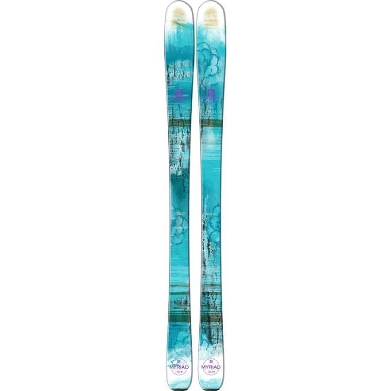 Salomon Q-83 Myriad + Z10 Ti Ski Set 159 Blue/White