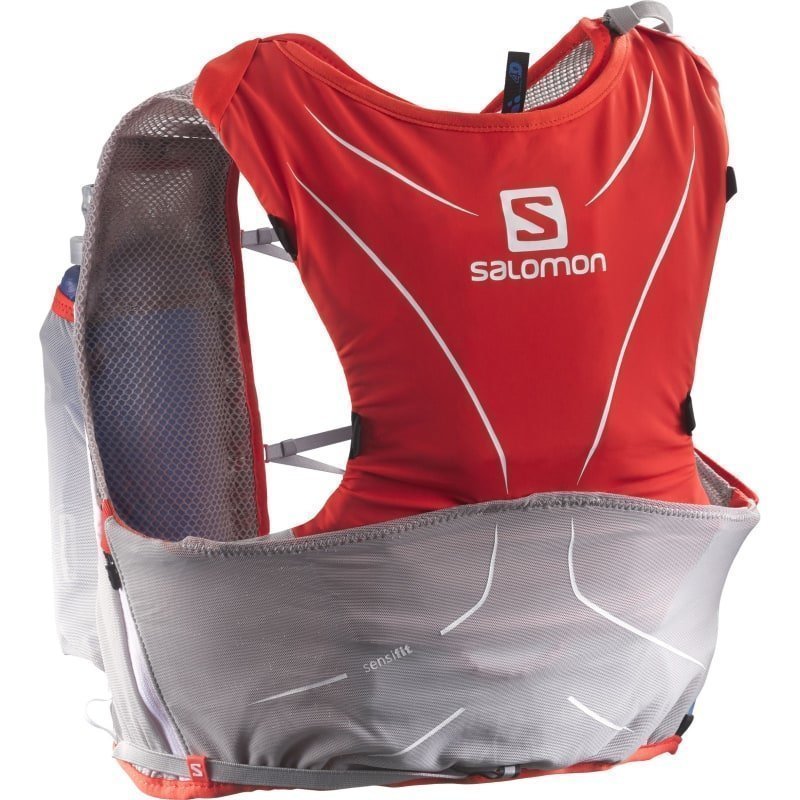 Salomon S-Lab Advanced Skin3 5Set XL RACING REDALUMINIUMWHITE