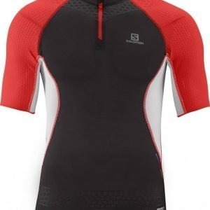 Salomon S-Lab Exo Zip Tee Men Musta M