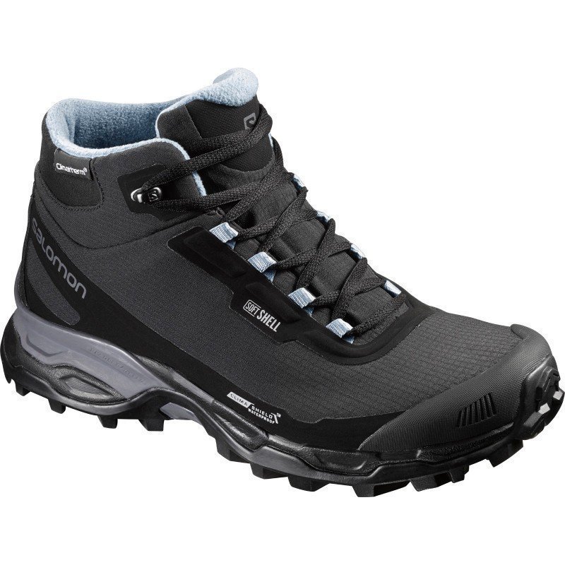 Salomon Shelter Spikes W 3.5 Black / Black / Windy Blue