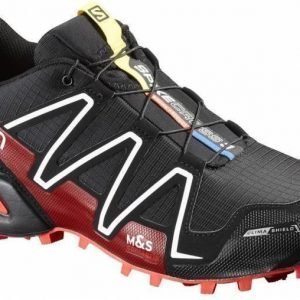 Salomon Spikecross 3 CS Musta UK 12