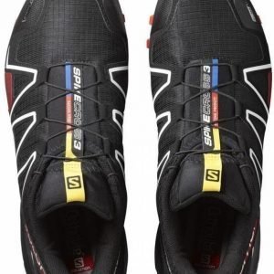 Salomon Spikecross 3 CS Musta UK 7