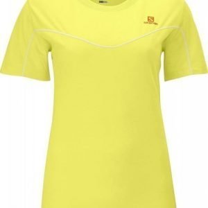 Salomon Stroll Tee Women Keltainen XS