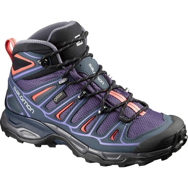 Salomon X Ultra Mid 2 GTX W UK4 / EU36 2/3 NIGHTSHADE GREY / DEEP BLUE /