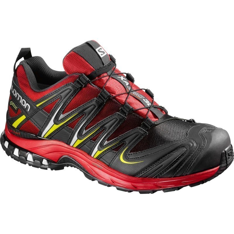 Salomon XA Pro 3D GTX UK 10 RADIANT RED / BLACK / GECKO GR