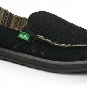 Sanuk Donna Hemp musta USW 10