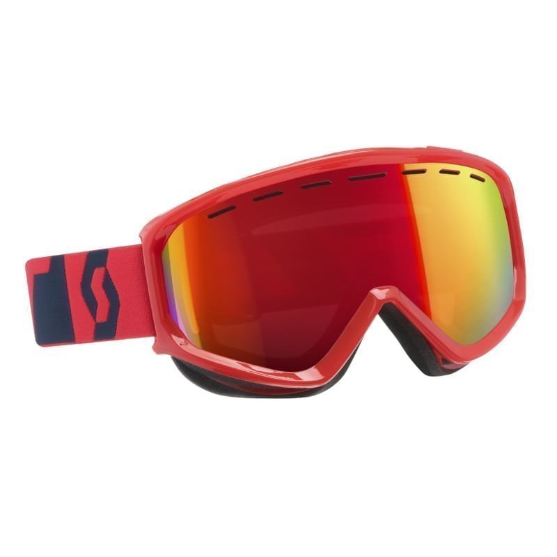 Scott Goggle Level 1SIZE Fluo Red/ Blue Amp