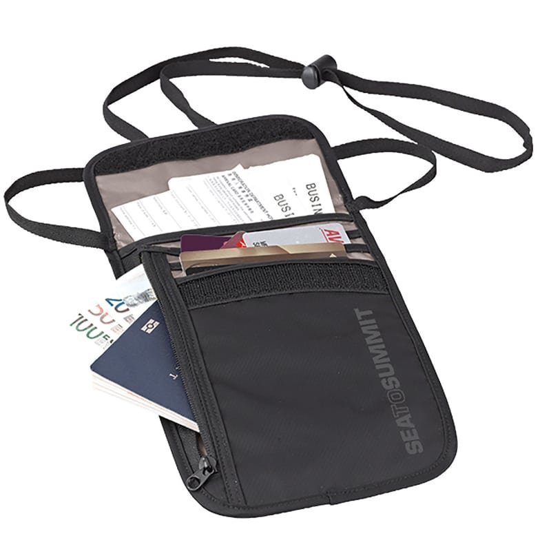 Sea to summit Neck Wallet 5 1SIZE Black/Grey