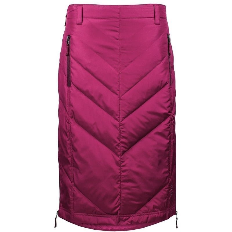 Skhoop Mina Mid Down Skirt L Beet Red