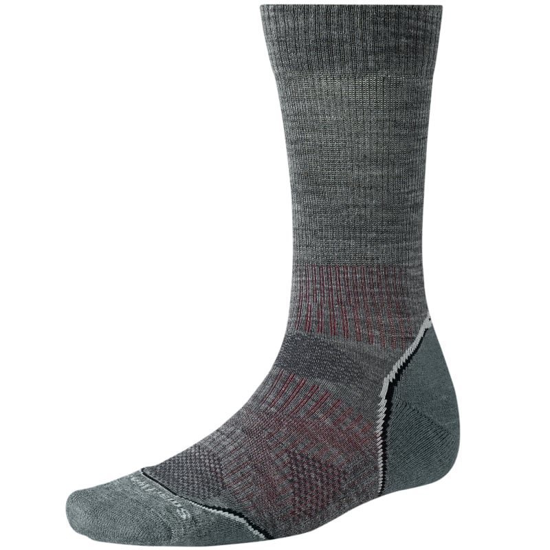 Smartwool M PhD Outdoor Light Crew L (42-45) Med Grey