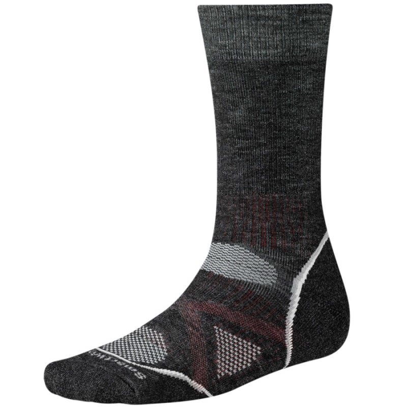 Smartwool Men's Phd Outdoor Medium Crew L (42-45) Charcoal