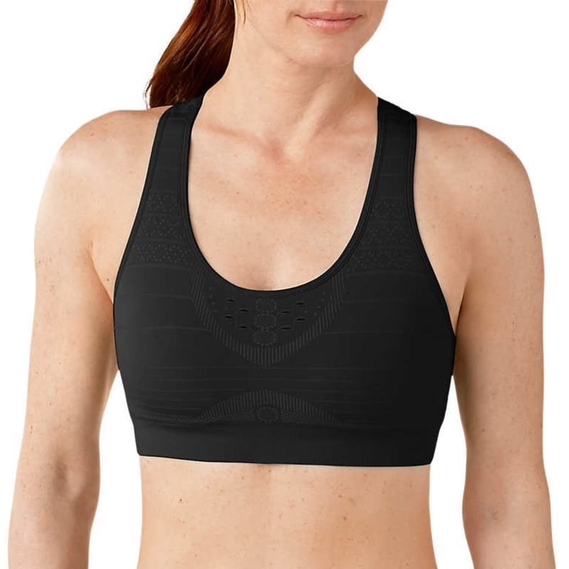 Smartwool W PhD Seamless Racerback Bra S Black