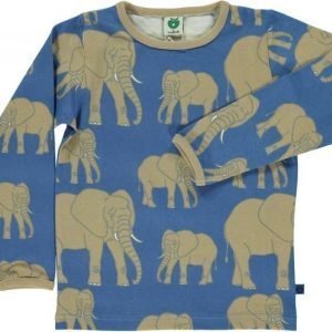 Småfolk Elefant LS Sininen 4-5