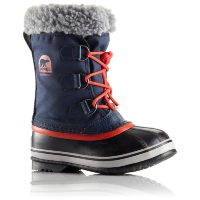 Sorel Childrens Yoot Pac Nylon US13 / EU31 Collegiate Navy/Sail Red