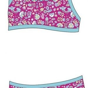 Speedo 2-Piece tots tyttöjen uimapuku pinkki/sininen