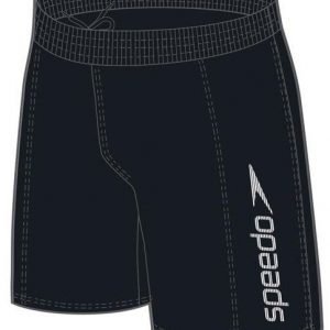 Speedo Challence 15" Watershort poikien uimahousu musta/valkoinen