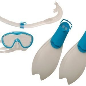 Speedo Glide Jr Scuba lasten snorkkelisetti sininen