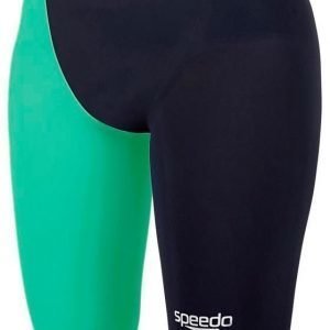 Speedo LZR Elite 2 Jammer miesten uimahousut musta/vihreä