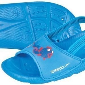 Speedo Sea Squad Slide sininen Kid sandaali