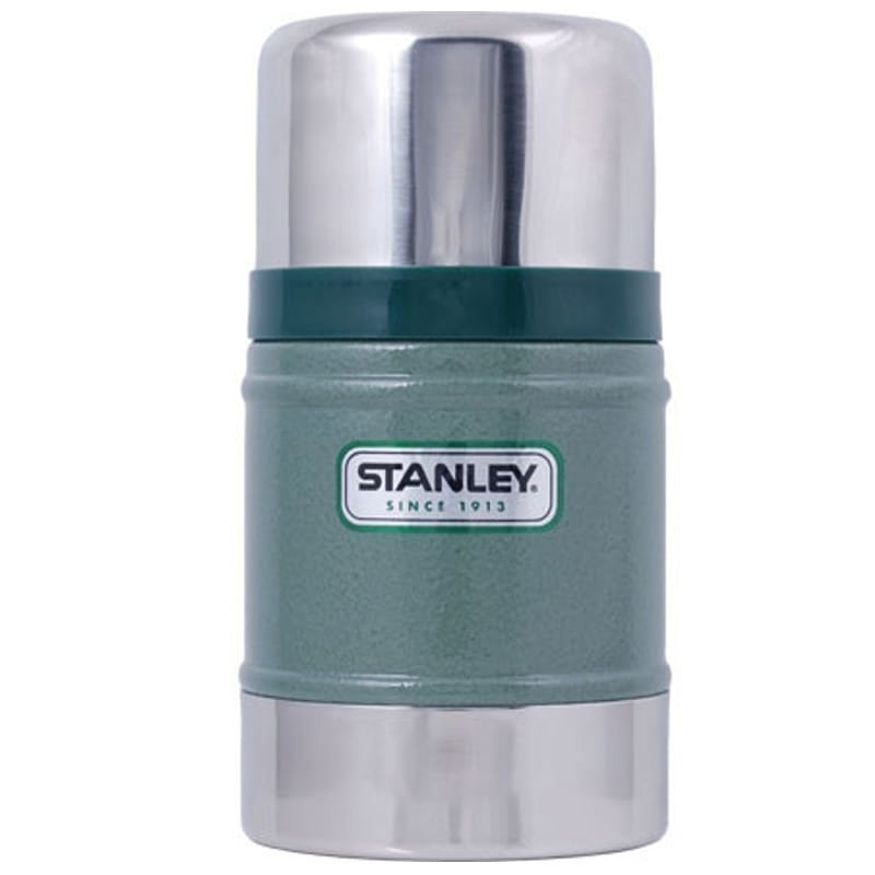 Stanley Classic Vacuum Food Jar 0.5L 1SIZE Hammertone Green