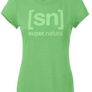 Supernatural Tempo Women's ID Tee Vaaleanvihreä L