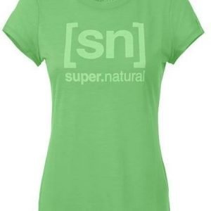 Supernatural Tempo Women's ID Tee Vaaleanvihreä XL