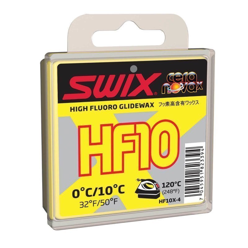 Swix Hf10X Yellow 0°C/10°C 40G