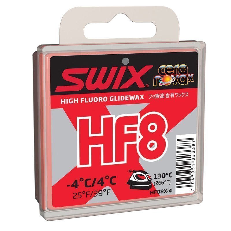 Swix Hf8X Red -4°C/4 °C 40G