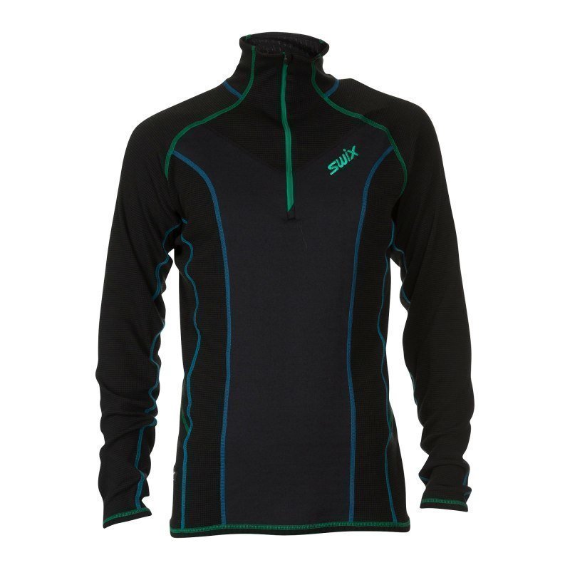 Swix Racex Speed Midlayer Mens L Frozen Black