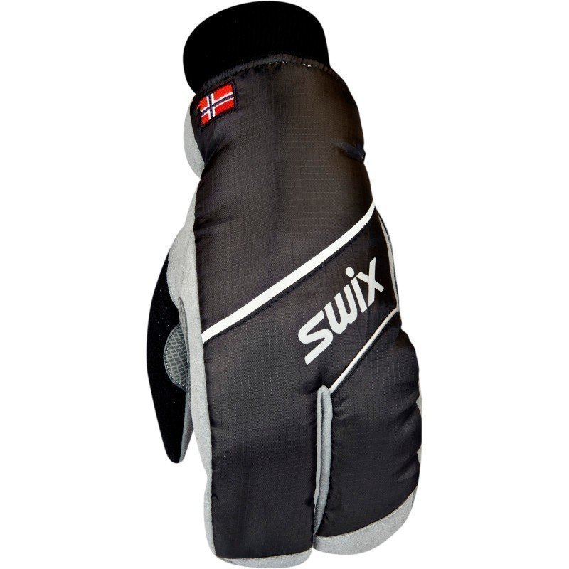 Swix Split Mitts Mens M Sort