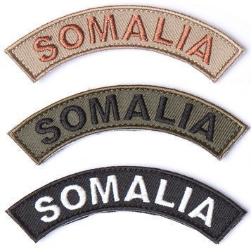 Särmä SOMALIA kaarimerkki velcro