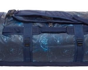 The North Face Base Camp Duffel M Sininen kuviollinen