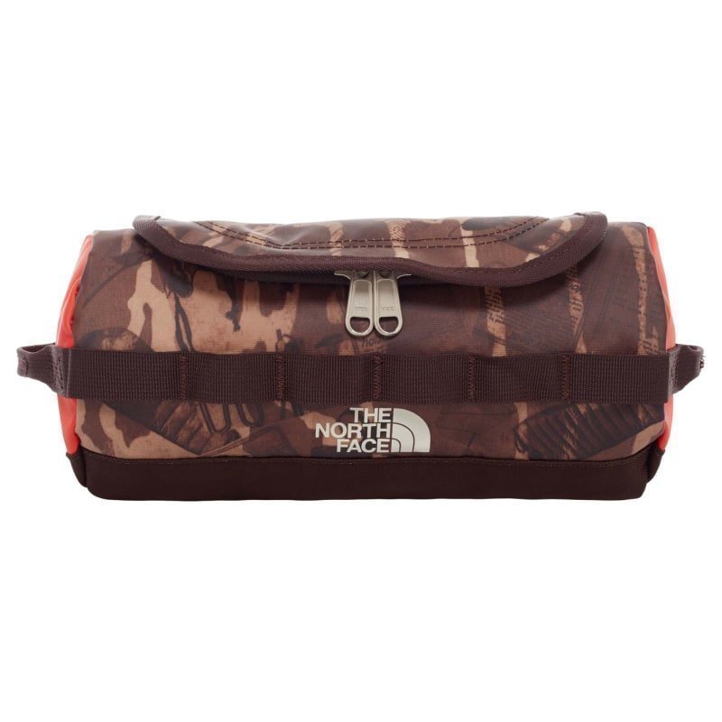 The North Face Base Camp Travel Canister Small OS BRUNETTE BROWN CATALOG PRINT