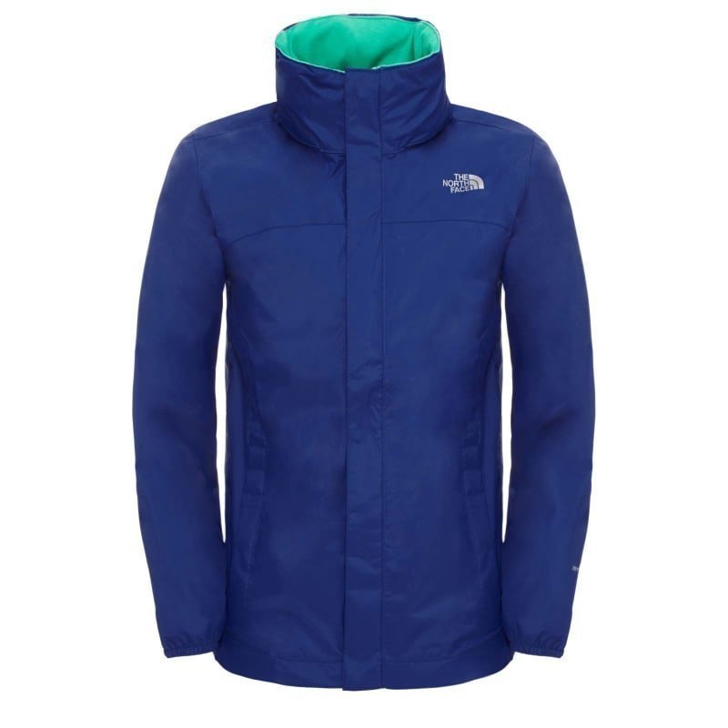 The North Face Boy's Resolve Reflective Jacket S Marker Blue