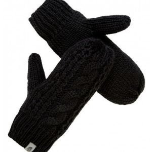 The North Face Cable knit mitts rukkaset musta