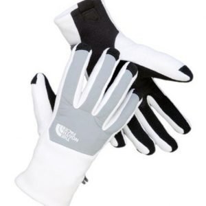 The North Face Denali Etip Gloves käsineet valkoinen/harmaa