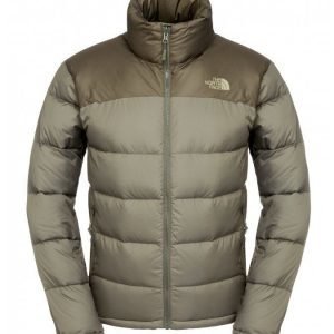 The North Face Men Nuptse Jacket pieneen tilaan pakattava talvitakki Black Ink Green