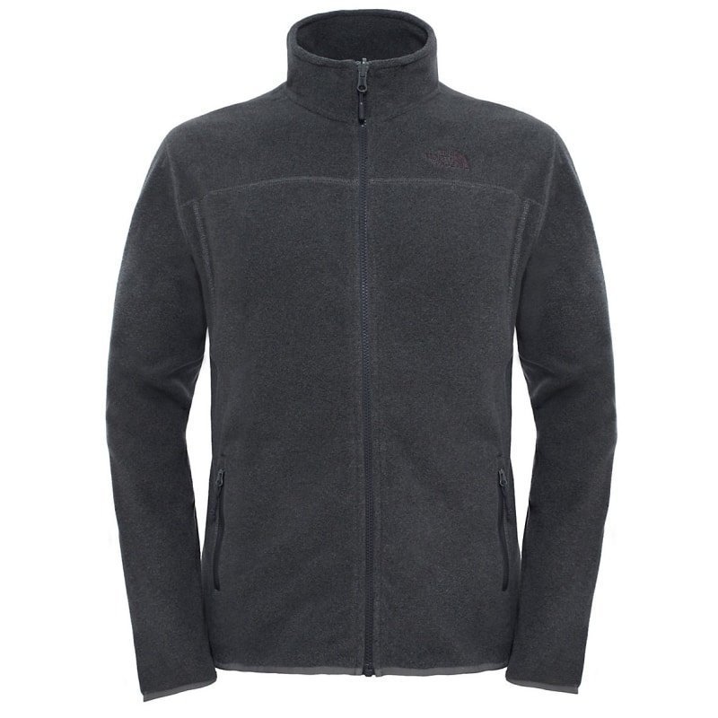 The North Face Men's 100 Glacier Full Zip L TNFDarkGreyHtr