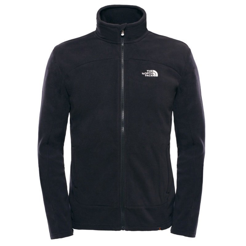 The North Face Men's 100 Glacier Full Zip S TNF Black