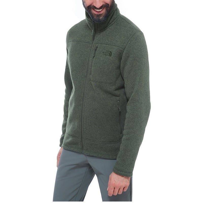 The North Face Men's Gordon Lyons Full Zip L Climbing Ivy Green Heather