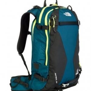 The North Face Patrol 24L Ski reppu sininen/keltainen