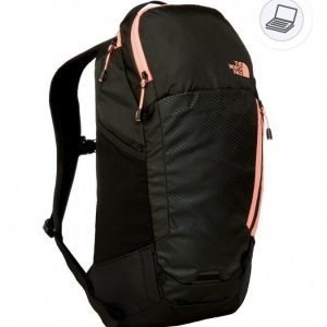 The North Face Women Pinyon backpack musta/koralli