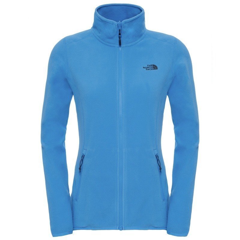 The North Face Women's 100 Glacier Full Zip L Campanula Blue