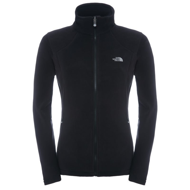 The North Face Women's 100 Glacier Full Zip L TNF Black