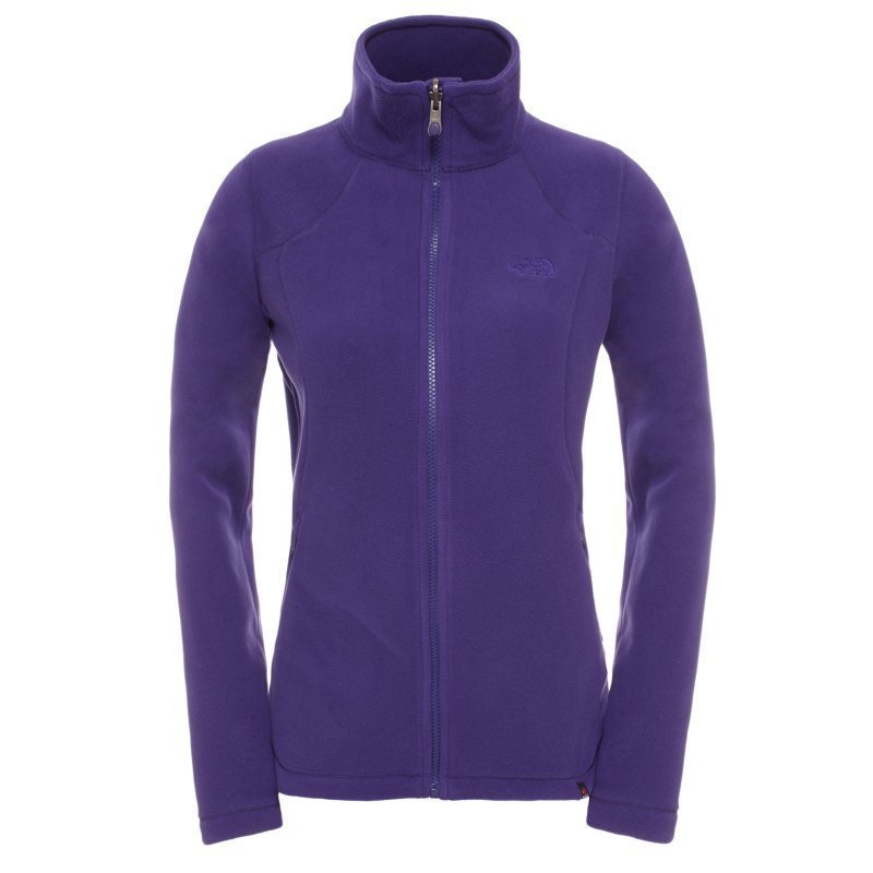 The North Face Women's 100 Glacier Full Zip S Garnet Purple