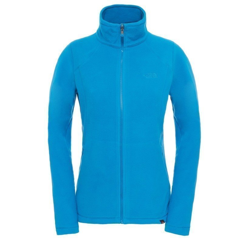 The North Face Women's 100 Glacier Full Zip XS Danish Blue