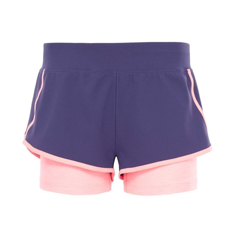 The North Face Women's Dynamix Stretch Short REGL PATRIOT BLUE/NEON PEACH HEATHE