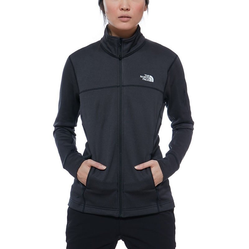 The North Face Women's Kyoshi Full Zip Jacket L TNF Black Heather