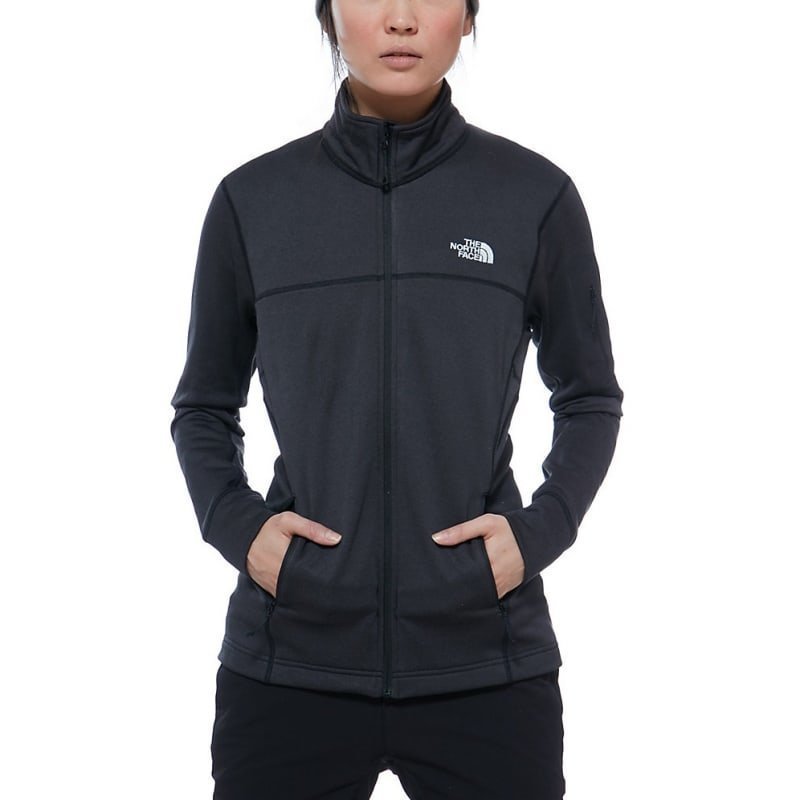 The North Face Women's Kyoshi Full Zip Jacket M TNF Black Heather