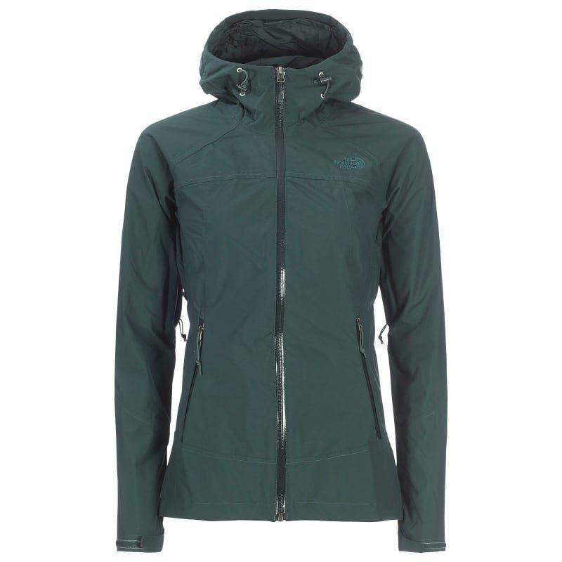 The North Face Women's Stratos Jacket L Darkest Spruce